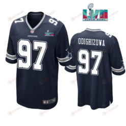 Osa Odighizuwa 97 Dallas Cowboys Super Bowl LVII Super Bowl LVII Navy Men's Jersey