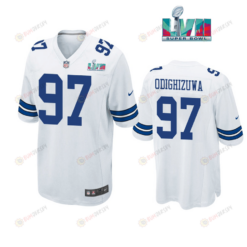 Osa Odighizuwa 97 Dallas Cowboys Super Bowl LVII Super Bowl LVII White Men's Jersey