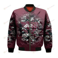 Ottawa Gee Gees Bomber Jacket 3D Printed Camouflage Vintage