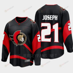 Ottawa Senators Mathieu Joseph 21 Special Edition 2.0 Black Jersey 2022 Breakaway Player