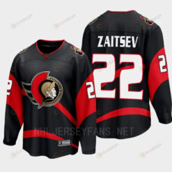Ottawa Senators Nikita Zaitsev 22 Special Edition 2.0 Black Jersey 2022 Breakaway Player