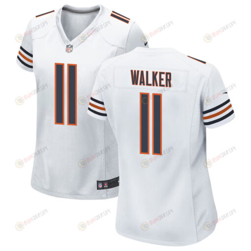 P.J. Walker 11 Chicago Bears WoMen's Jersey - White