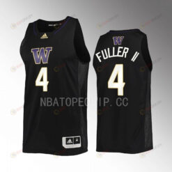 PJ Fuller 4 Washington Huskies 2022-23 Uniform Jersey Swingman Basketball Black