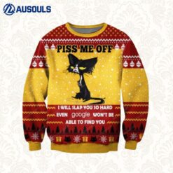 Pabst Blue Ribbon Beer 3D Christmas Knitting Pattern Ugly Sweaters For Men Women Unisex