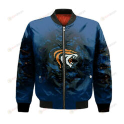 Pacific Tigers Bomber Jacket 3D Printed Camouflage Vintage