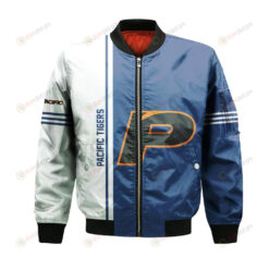 Pacific Tigers Bomber Jacket 3D Printed Half Style