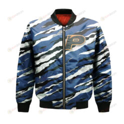 Pacific Tigers Bomber Jacket 3D Printed Sport Style Team Logo Pattern