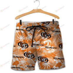 Pacific Tigers Men Shorts Tropical Seamless