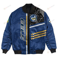 Parramatta Eels Bomber Jacket 3D Printed Personalized Rugby For Fan