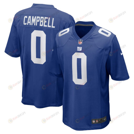 Parris Campbell 0 New York Giants Men's Jersey - Royal