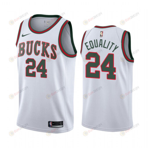 Pat Connaughton Equality 24 Bucks Classic Jersey