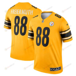 Pat Freiermuth 88 Pittsburgh Steelers Inverted Legend Jersey - Gold