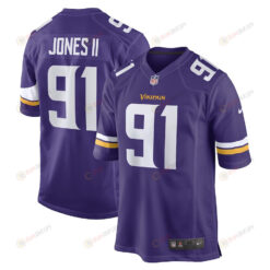 Patrick Jones II Minnesota Vikings Team Game Player Jersey - Purple