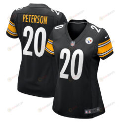 Patrick Peterson 20 Pittsburgh Steelers Women's Game Jersey - Black