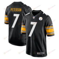 Patrick Peterson 7 Pittsburgh Steelers Game Men Jersey - Black