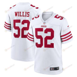 Patrick Willis 52 San Francisco 49ers Retired Player Game Jersey - White