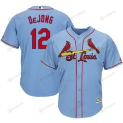 Paul Dejong St. Louis Cardinals Women's Alternate Cool Base Player Jersey - Horizon Blue