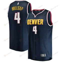 Paul Millsap Denver Nuggets Fast Break Player Jersey - Icon Edition - Navy