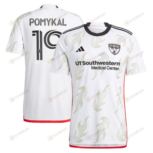 Paxton Pomykal 19 FC Dallas 2023 Burn Baby Burn Men Jersey - White