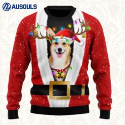 Pembroke Welsh Corgi Christmas Ugly Sweaters For Men Women Unisex