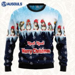 Penguin Hang Out Ugly Sweaters For Men Women Unisex