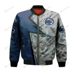 Penn State Nittany Lions Bomber Jacket 3D Printed Abstract Pattern Sport