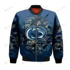 Penn State Nittany Lions Bomber Jacket 3D Printed Camouflage Vintage