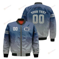 Penn State Nittany Lions Fadded Bomber Jacket 3D Printed