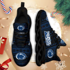 Penn State Nittany Lions Logo Brocade Pattern 3D Max Soul Sneaker Shoes
