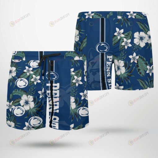 Penn State Nittany Lions Logo Hawaiian Shorts Summer Shorts Men Shorts - Print Shorts