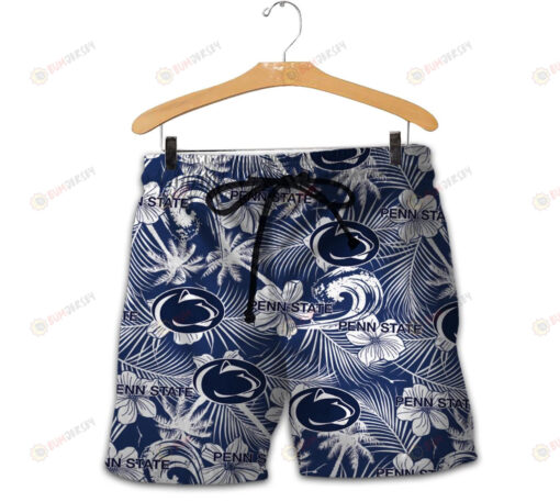 Penn State Nittany Lions Men Shorts Tropical Seamless