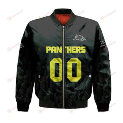 Penrith Panthers Bomber Jacket 3D Printed Team Logo Custom Text And Number
