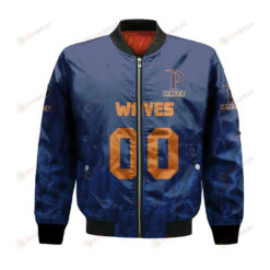 Pepperdine Waves Bomber Jacket 3D Printed Team Logo Custom Text And Number