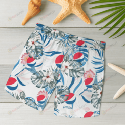 Pepsi Logo Hawaiian Shorts Summer Shorts Men Shorts - Print Shorts