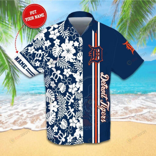 Personalized Custom Name DT Short Sleeve Hawaiian Shirt