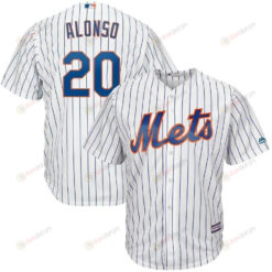 Pete Alonso New York Mets Home Official Cool Base Player Jersey - White