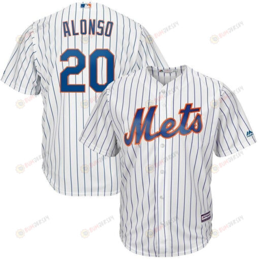 Pete Alonso New York Mets Home Official Cool Base Player Jersey - White