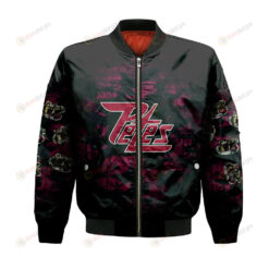 Peterborough Petes Bomber Jacket 3D Printed Camouflage Vintage