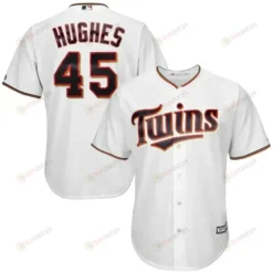 Phil Hughes Minnesota Twins Official Cool Base Player Jersey - White
