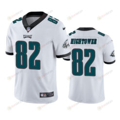 Philadelphia Eagles 82 John Hightower White Jersey