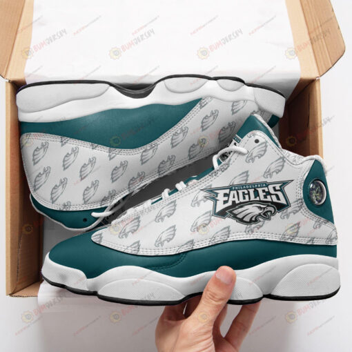 Philadelphia Eagles Air Jordan 13 Sneakers Sport Shoes