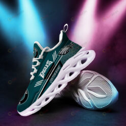 Philadelphia Eagles Custom Name Green 3D Max Soul Sneaker Shoes