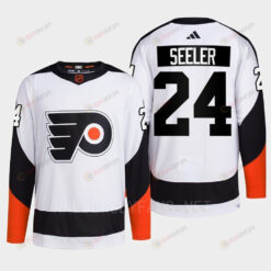 Philadelphia Flyers 2022 Reverse Retro 2.0 Nick Seeler 24 White Primegreen Jersey Men's