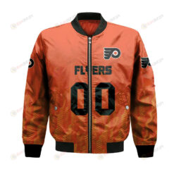 Philadelphia Flyers Bomber Jacket 3D Printed Team Logo Custom Text And Number