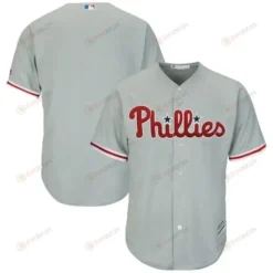 Philadelphia Phillies Alternate Official Cool Base Team Jersey - Gray