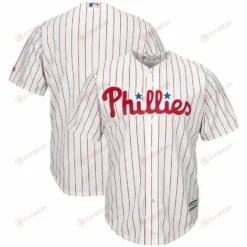 Philadelphia Phillies Big And Tall Cool Base Team Jersey - White