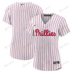 Philadelphia Phillies Women Home Jersey - White