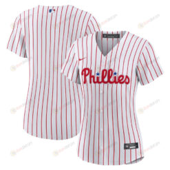 Philadelphia Phillies Women's Home Team Jersey - White