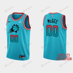Phoenix Suns 00 JaVale McGee 2022-23 City Edition Blue Men Jersey