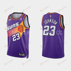 Phoenix Suns 23 Cameron Johnson Classic Edition Purple Men Jersey 2022-23